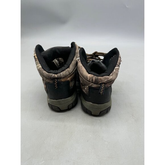 ozark trails Youth Camouflage Hiking Boots 3 Fabric Rubber Sole Outdoor READ - Picture 4 of 9